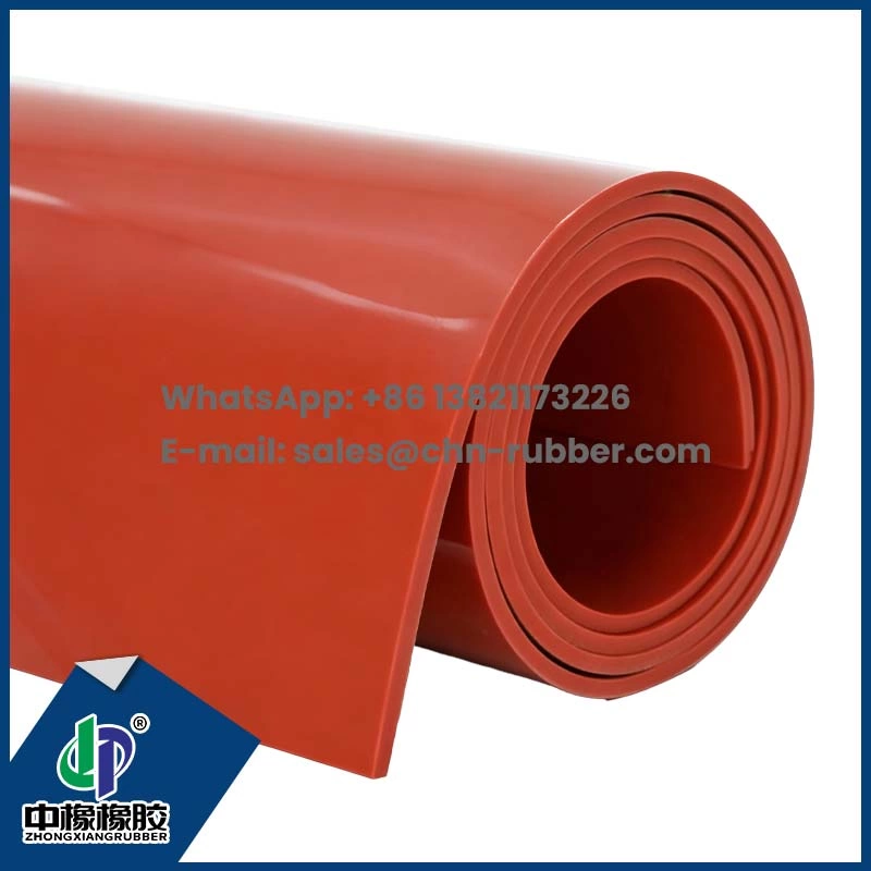 Shore 65A Lençol de borracha de silicone