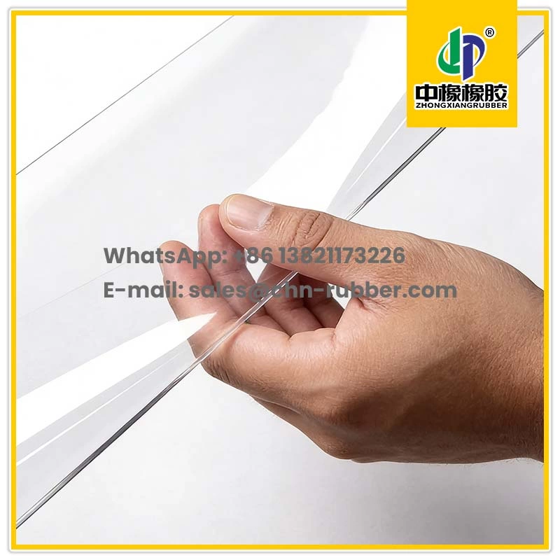 PVC flexível transparente