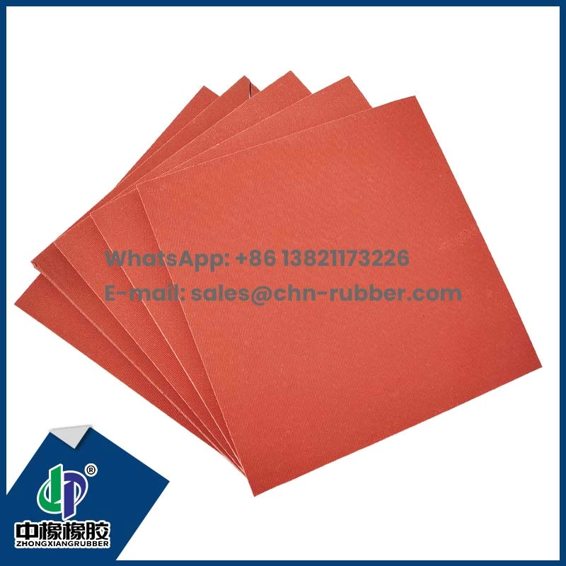 Vermelho silicone esponjoso 3mm / 5mm