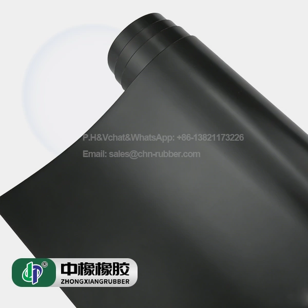 1m/1.2m/1.6m/1.8m Ancho rollo de hule y plancha de goma negra
