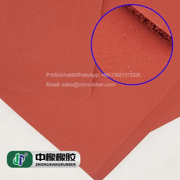 Espesores de 1.6mm a 12.7mm hule esponja de silicon