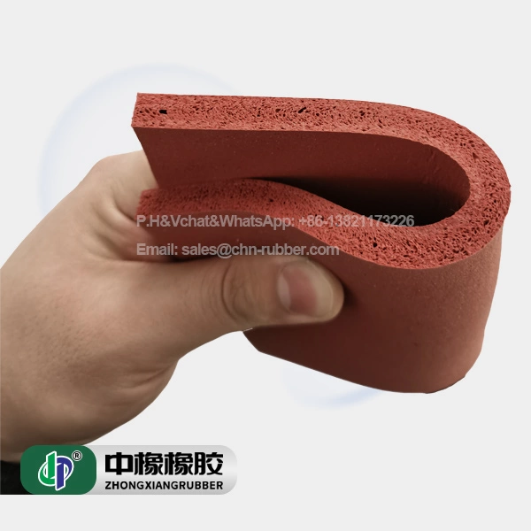 Espesores de 1.6mm a 12.7mm hule esponja de silicon