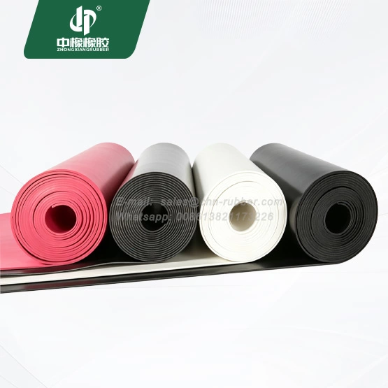 65±5Shore A Neoprene commercial grade rubber sheet roll