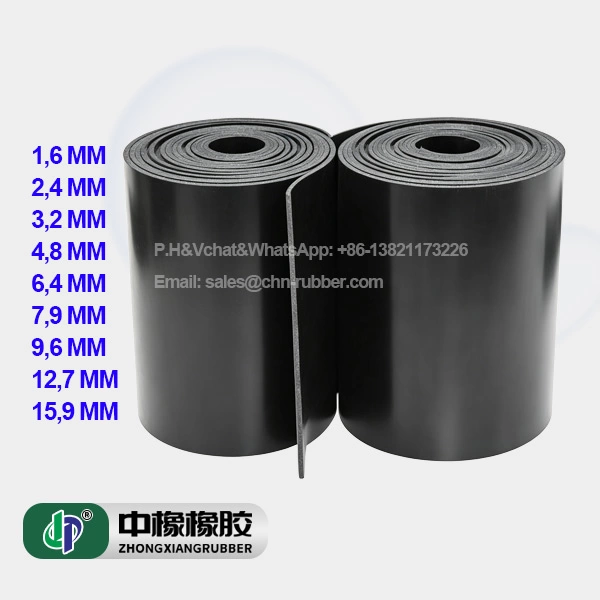 Planchas de Jebe Industrial en Perú | SBR, NBR, Neopreno, EPDM, NR, FKM