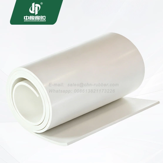 EPDM Standard and FDA approved white rubber sheet