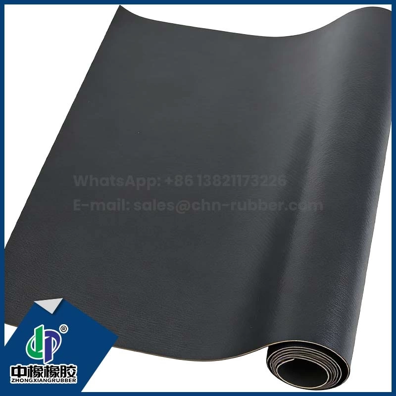Lençol de Borracha com Lona Industrial (SBR/NBR/CR/EPDM) - Fabricação Sob Medida