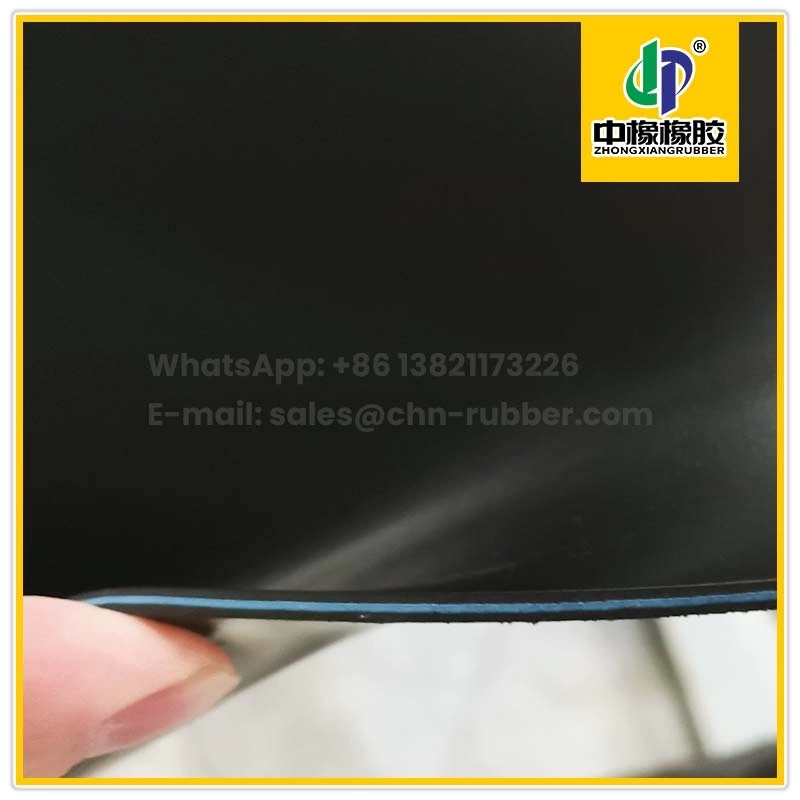 Lençol de Borracha com Lona Industrial (SBR/NBR/CR/EPDM) - Fabricação Sob Medida
