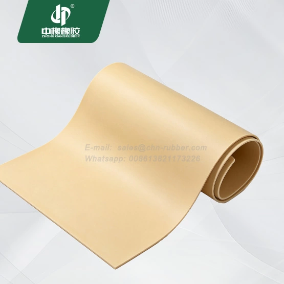 Natural Gum Rubber Sheet 1mm-15mm Custom Thickness