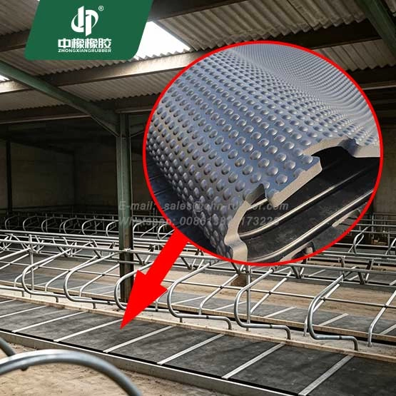 4ft x 6ft (18mm) Rubber Horse Stable Mats with Interlocking Edges