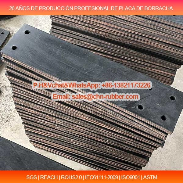 Planchas de Goma Gruesa y Tacos de Caucho | Placas de Alto Espesor para Uso Industrial