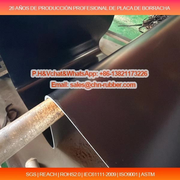 Plancha EPDM Industrial en Rollo | Goma EPDM Alta Resistencia Intemperie
